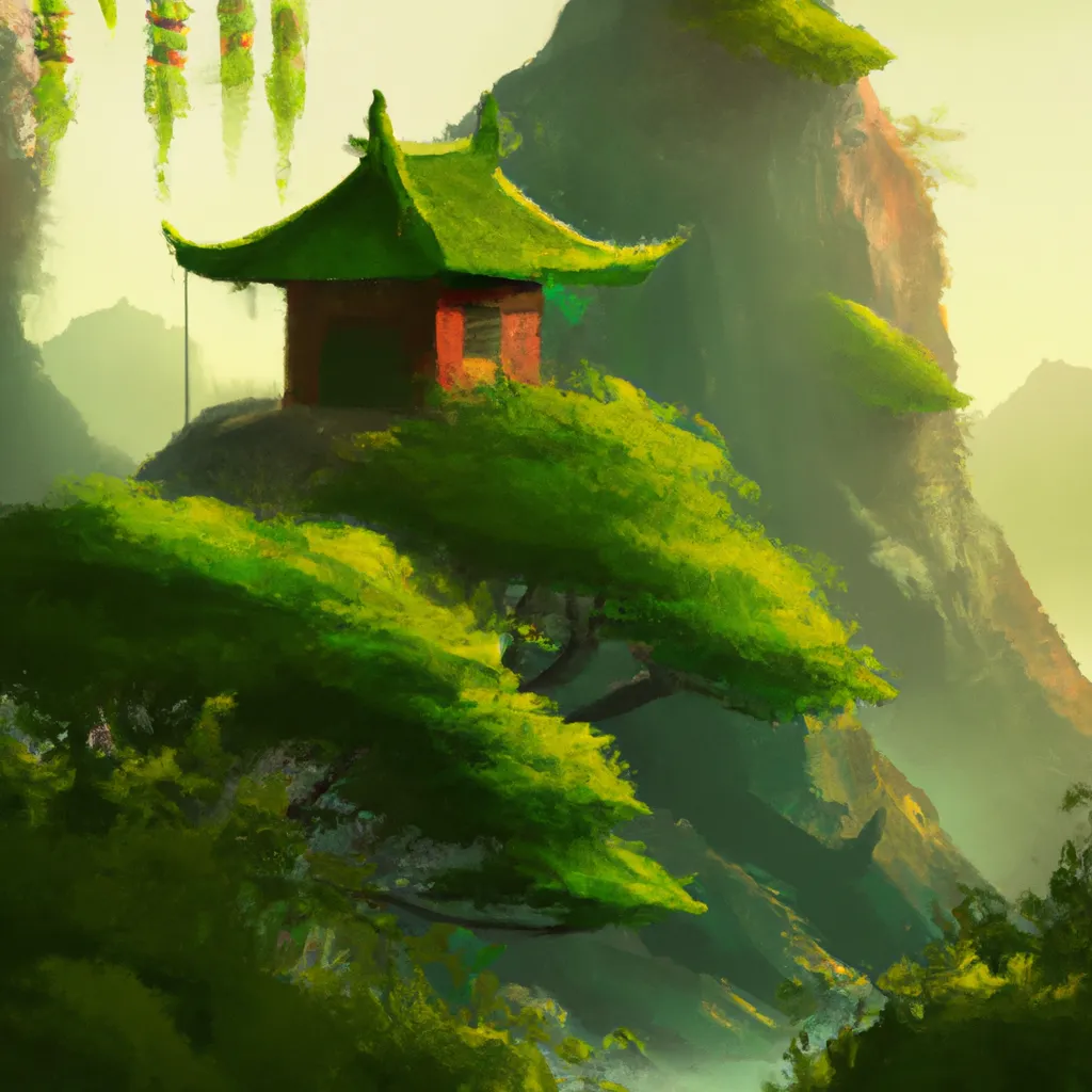 Imagem feng shui verde