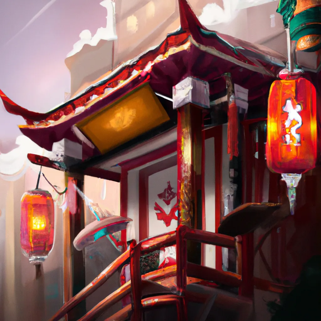 Imagem feng shui vermelho
