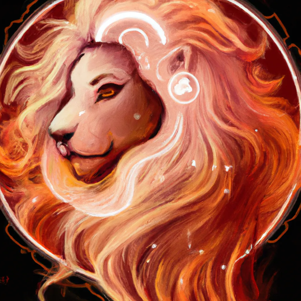 Imagem horoscopo leao