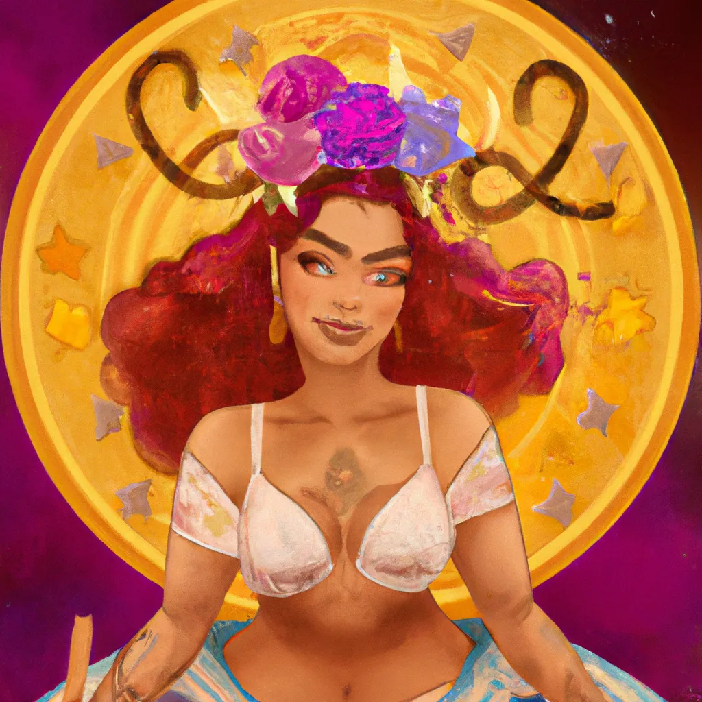 Imagem horoscopo rainha do universo