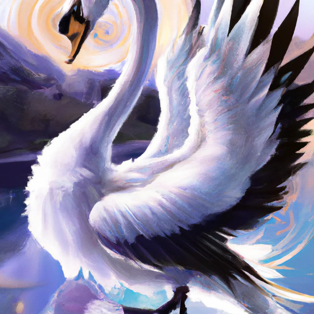 Imagem hyoga de cisne