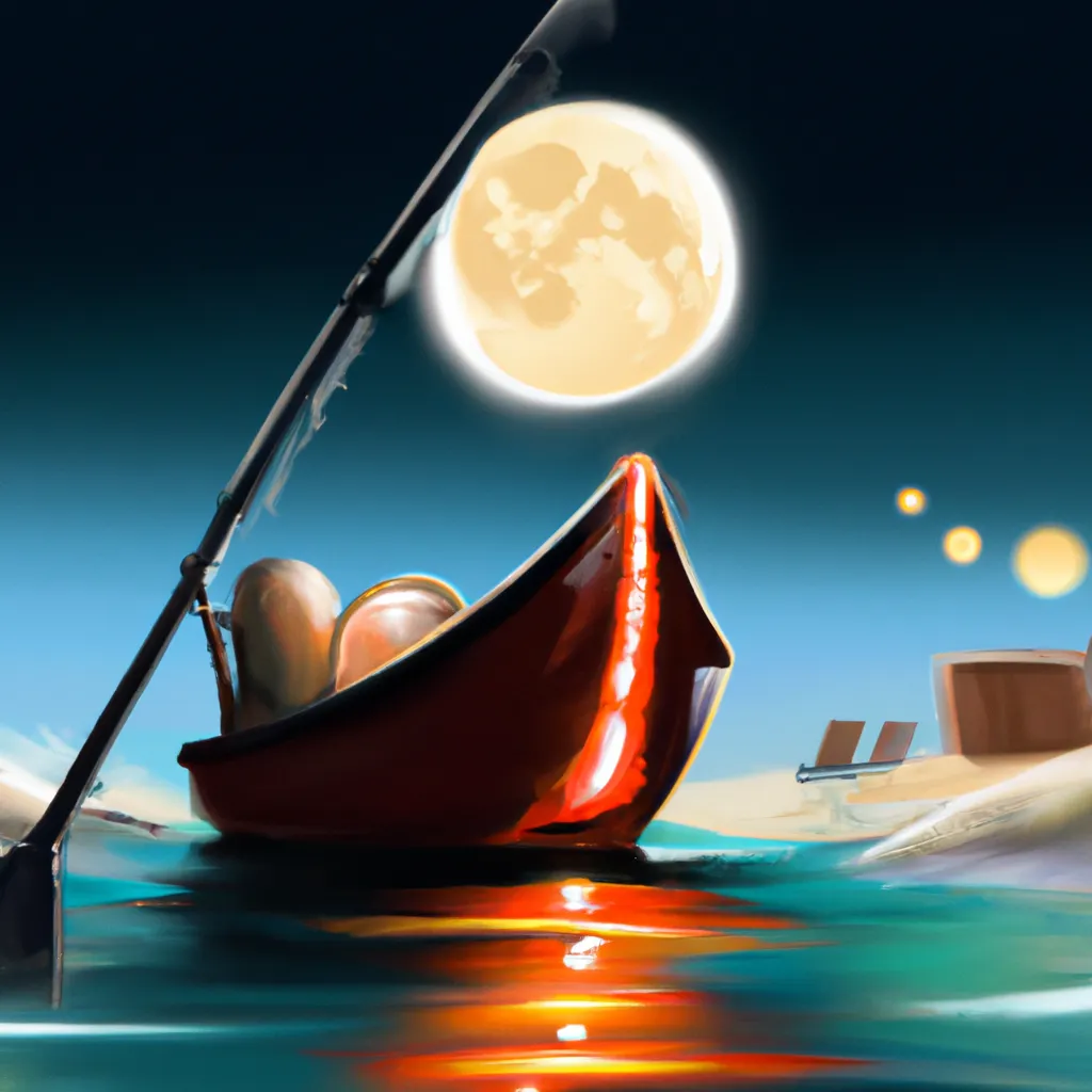 Imagem lua boa para pesca