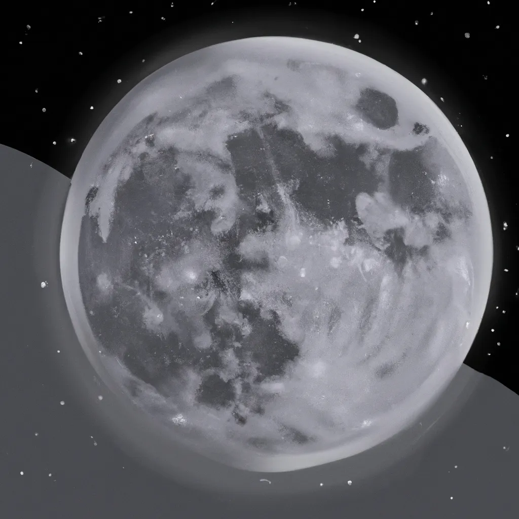 Imagem lua cheia dezembro 2022