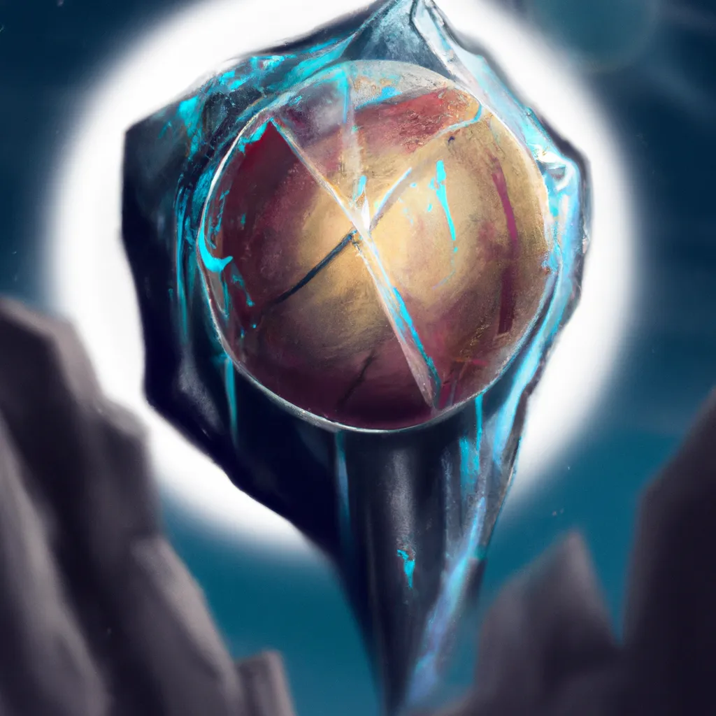 Imagem lua de cristal