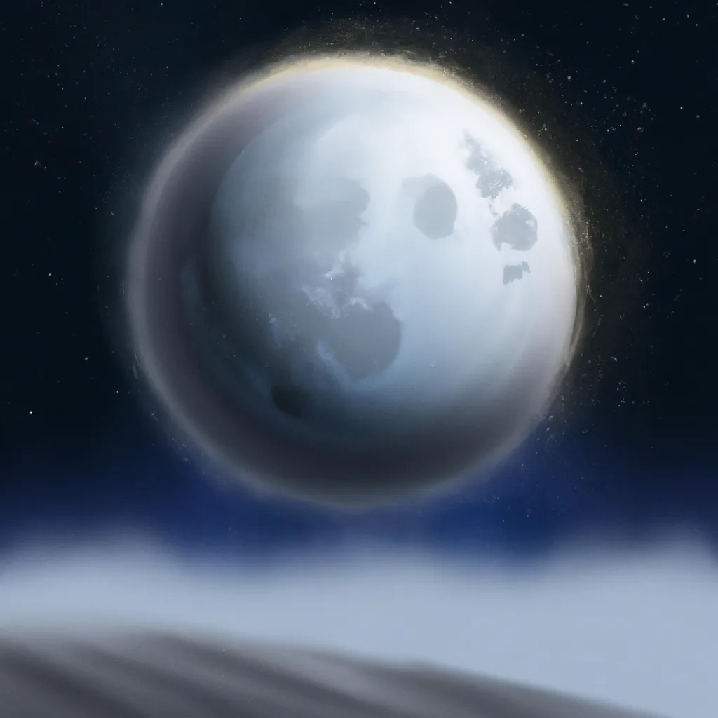 Imagem lua grande