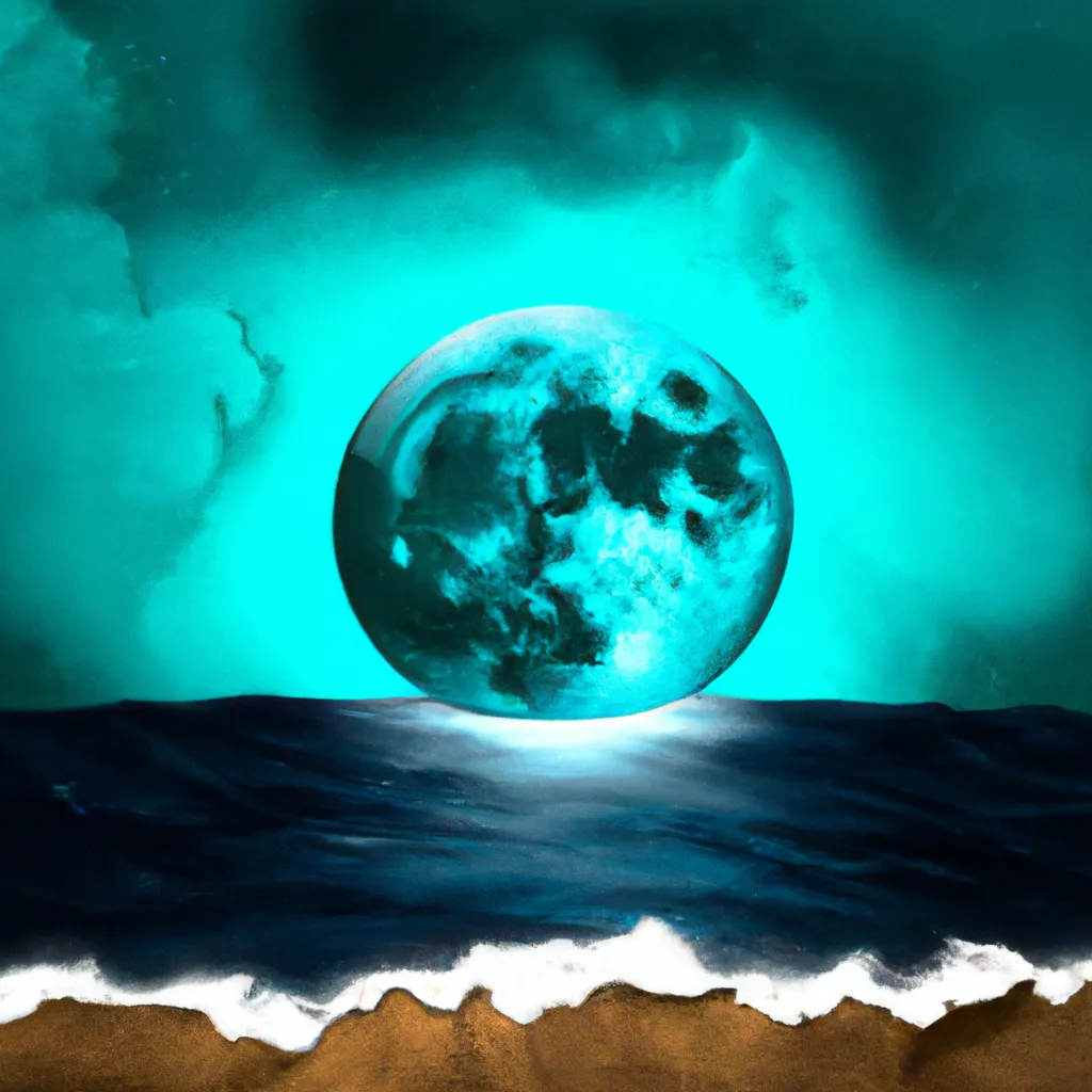 Imagem lua invertida