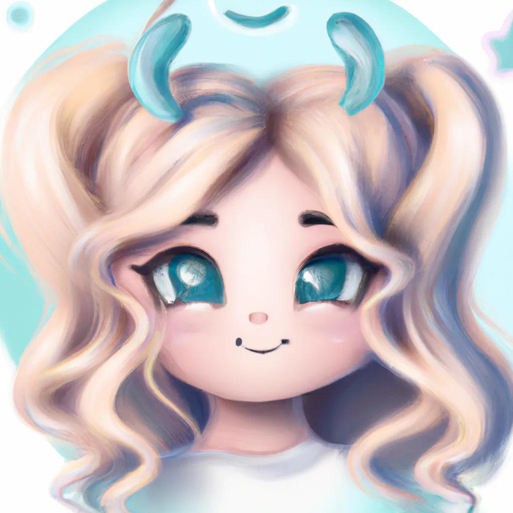 Imagem lua kawaii
