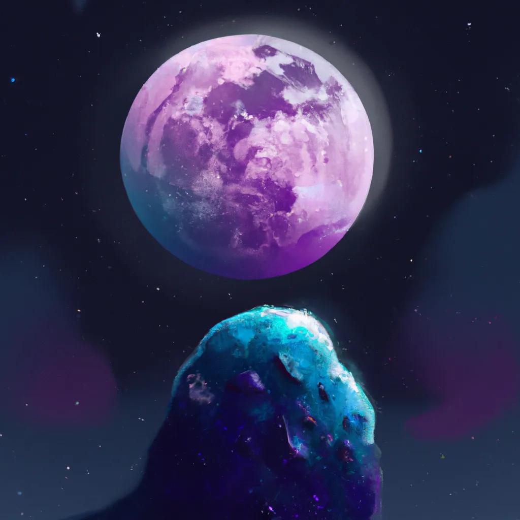 Imagem lua minguante 2022