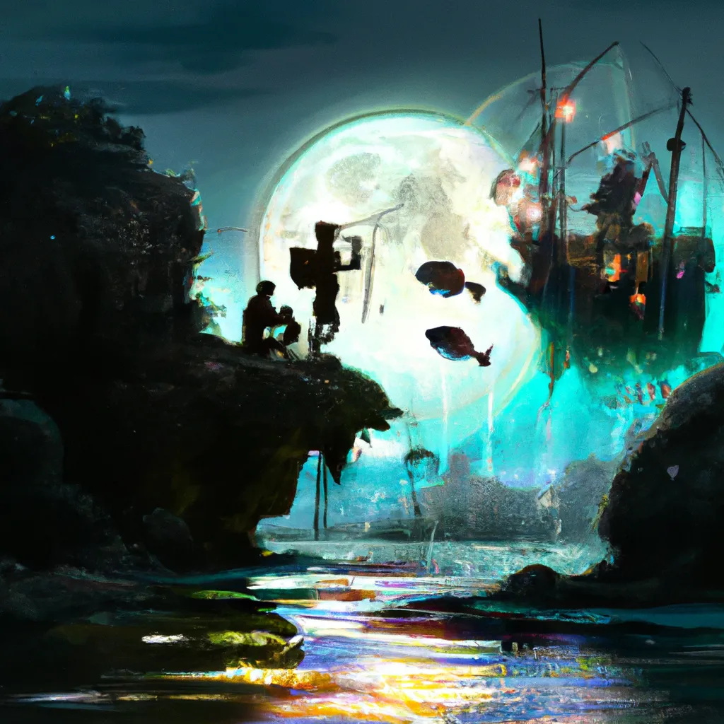 Imagem lua para pesca 2023