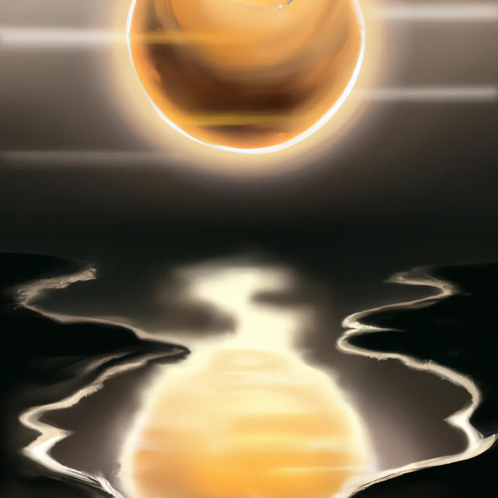 Imagem lua reflete a luz do sol