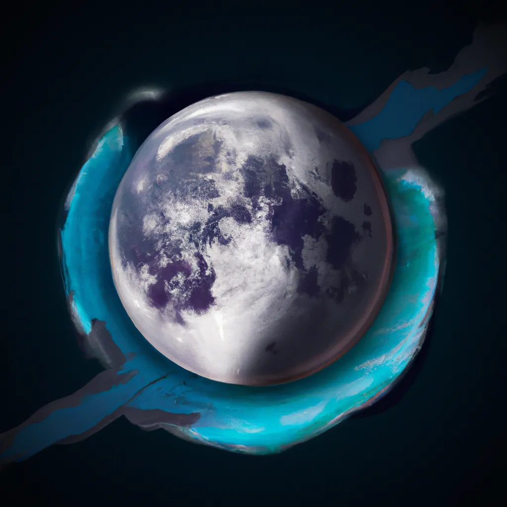 Imagem lua rotacao