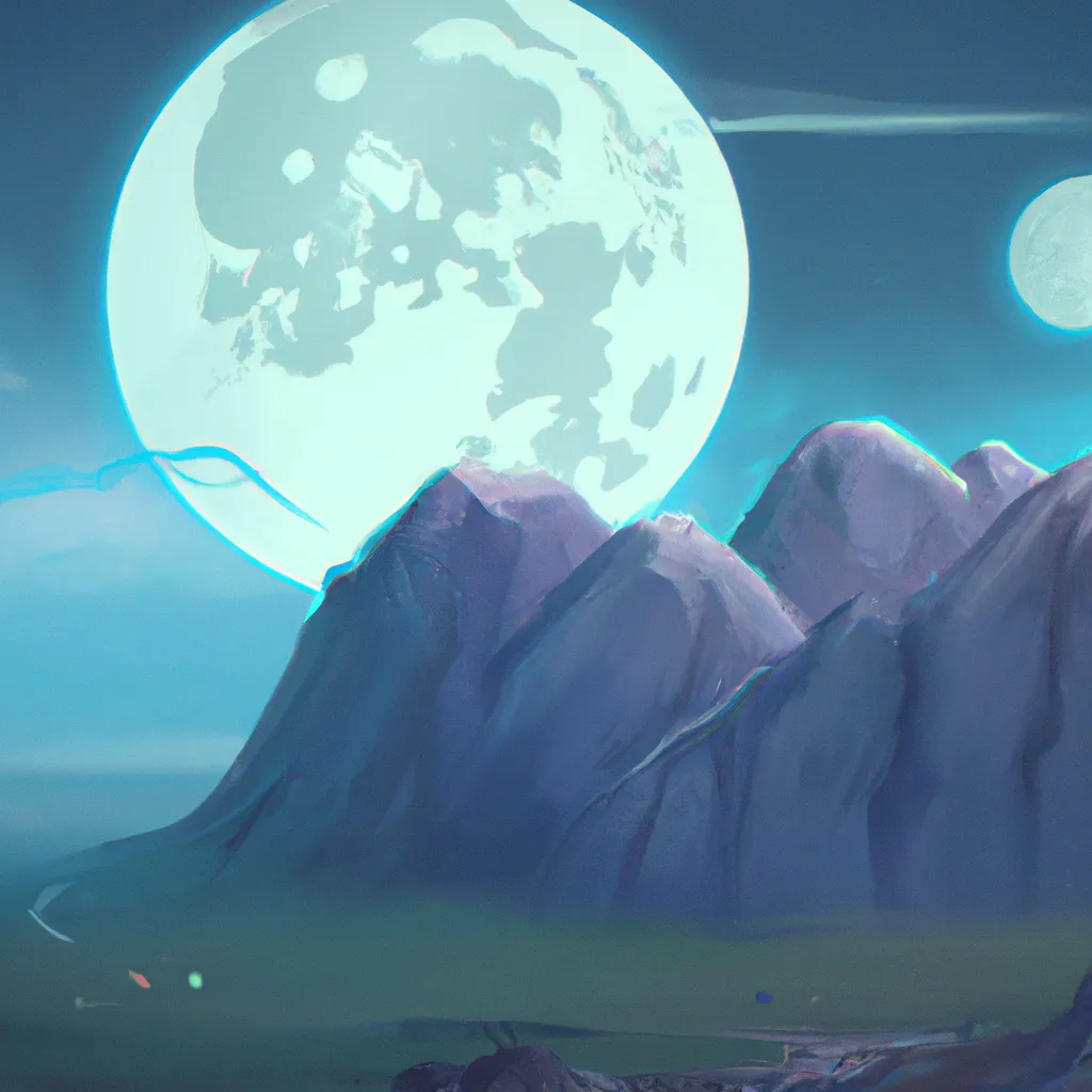Imagem lua vazia 2022