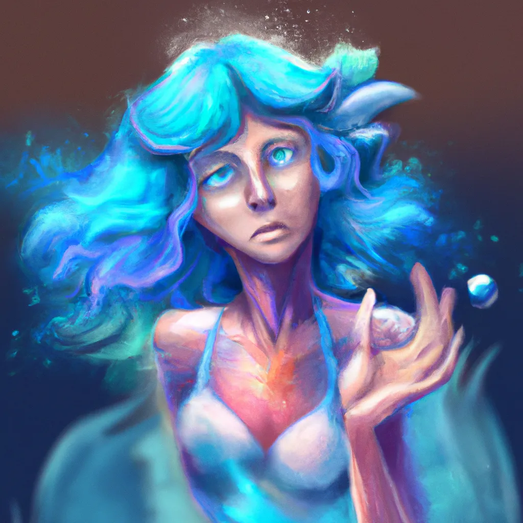 Imagem magia azul