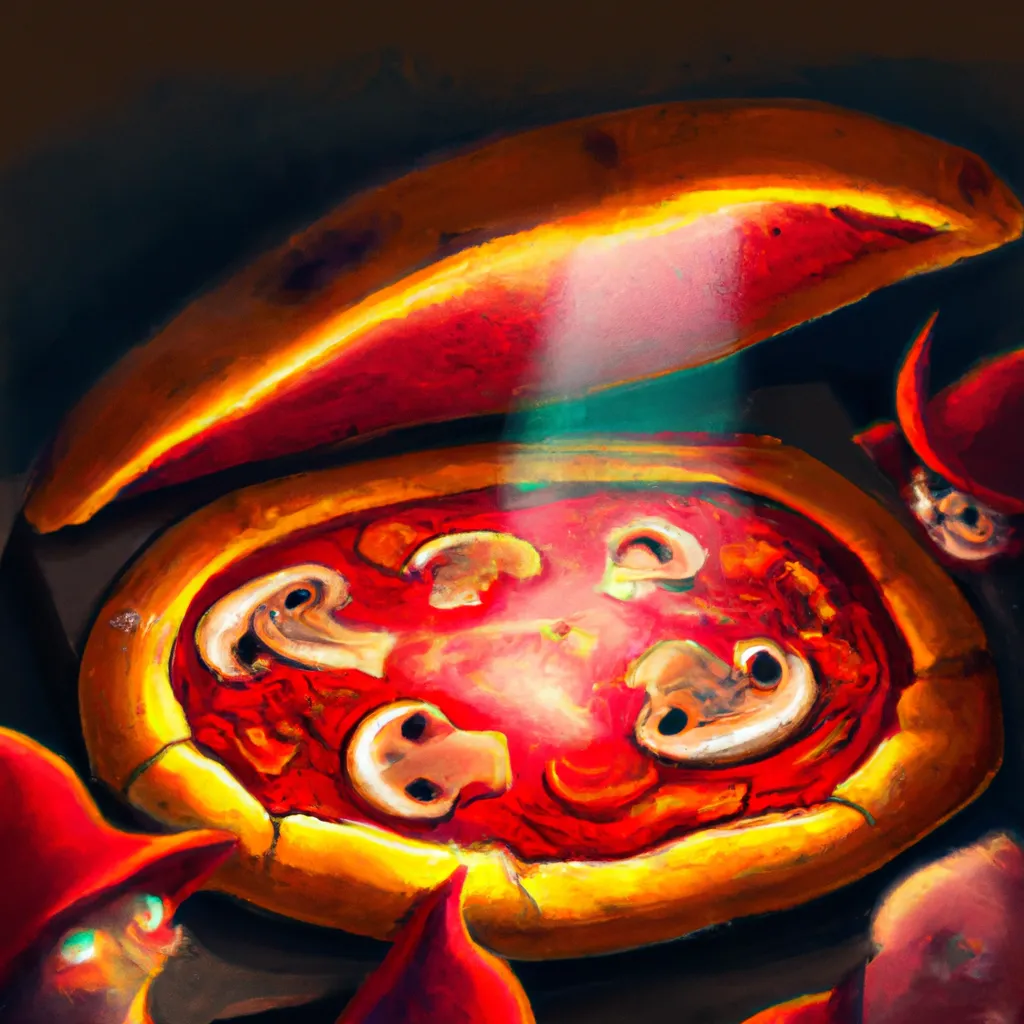 Imagem magia da pizza