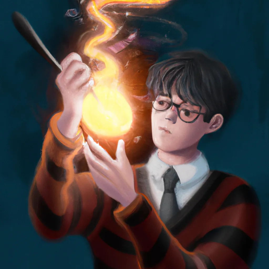 Imagem magia harry potter luz