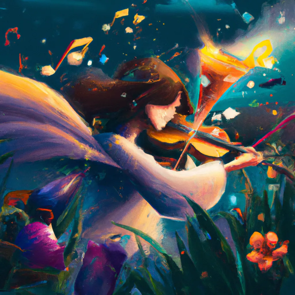 Imagem magia musica