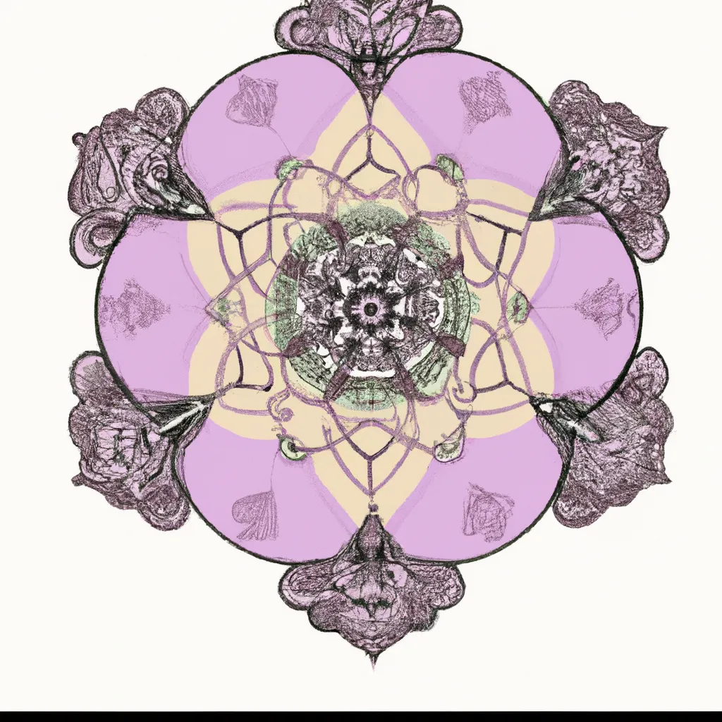 Imagem mandala em ingles