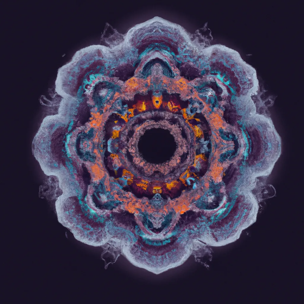 Imagem mandala espelho