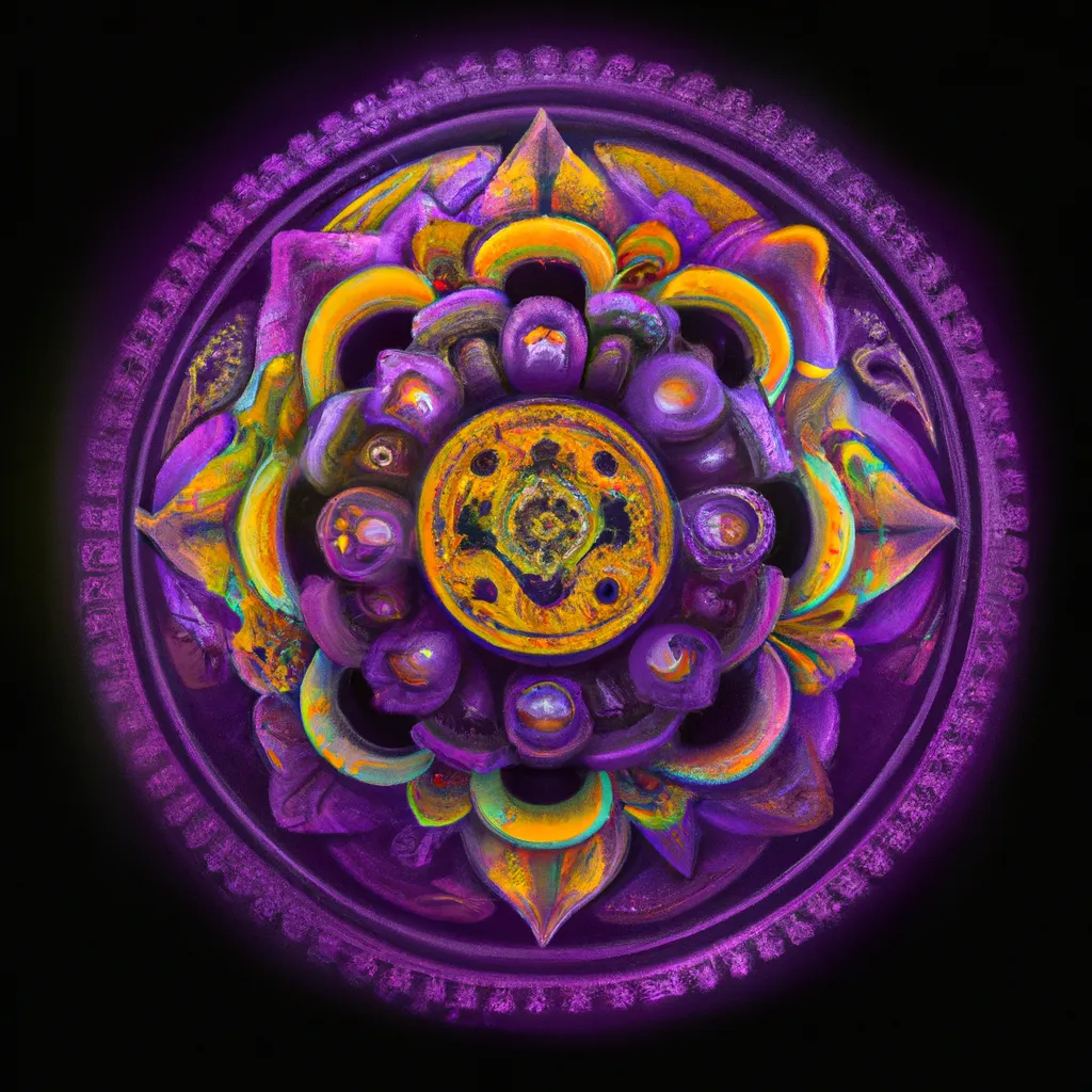 Imagem mandala hindu