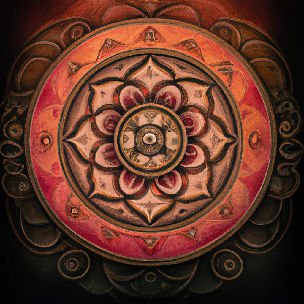 Imagem mandala indiana