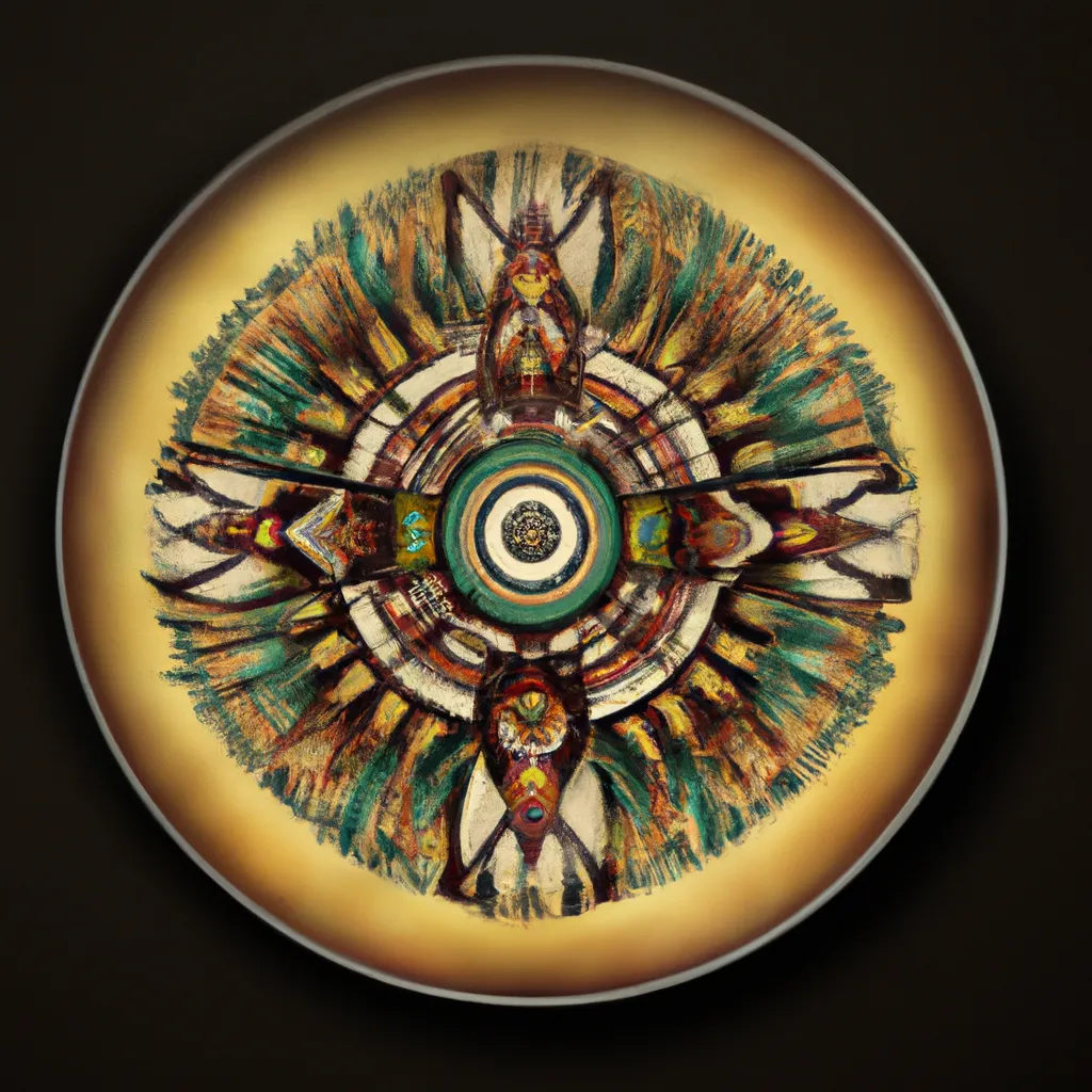 Imagem mandala indigena