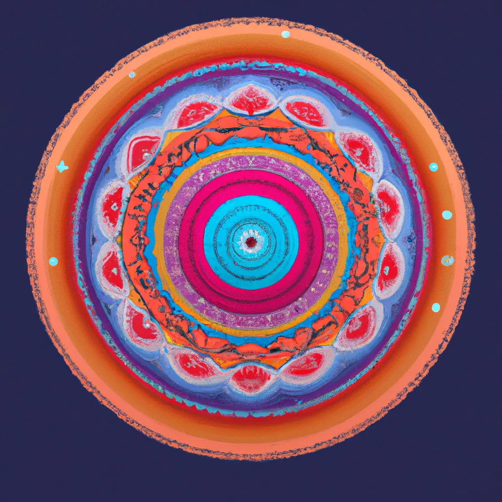 Imagem mandala infantil