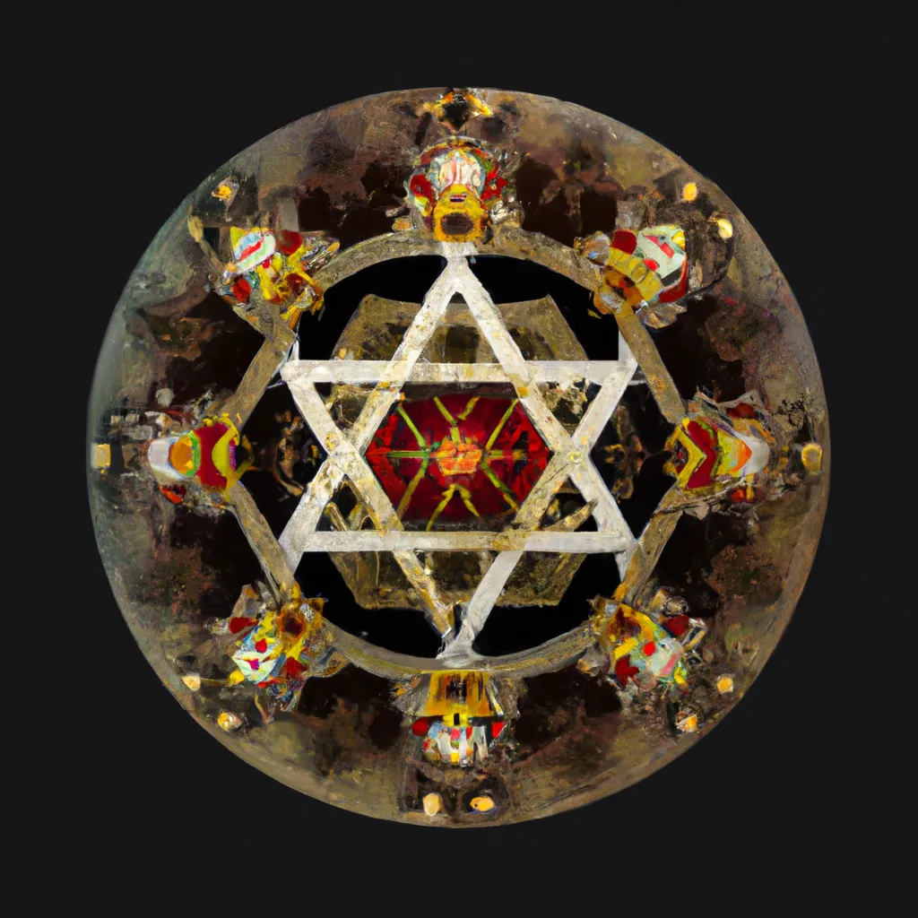 Imagem mandala judaica