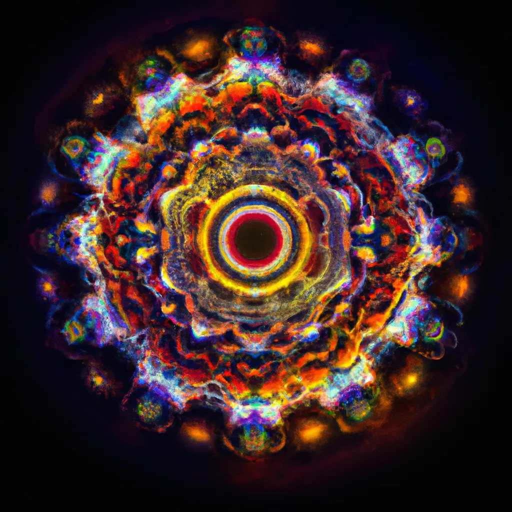 Imagem mandala luz