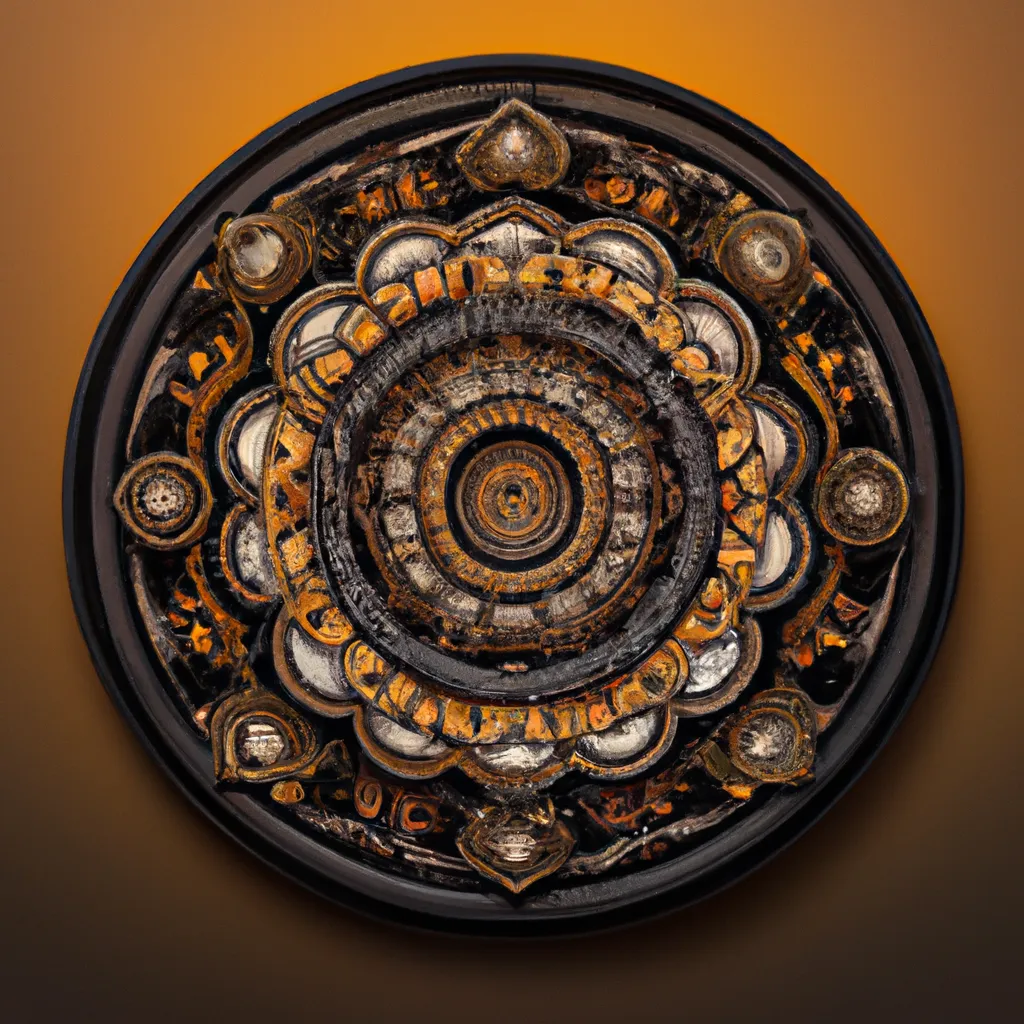 Imagem mandala mdf