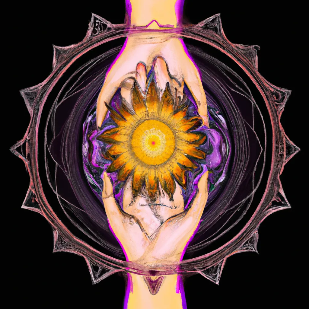 Imagem mandala no braco