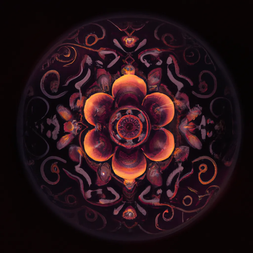 Imagem mandala no ombro