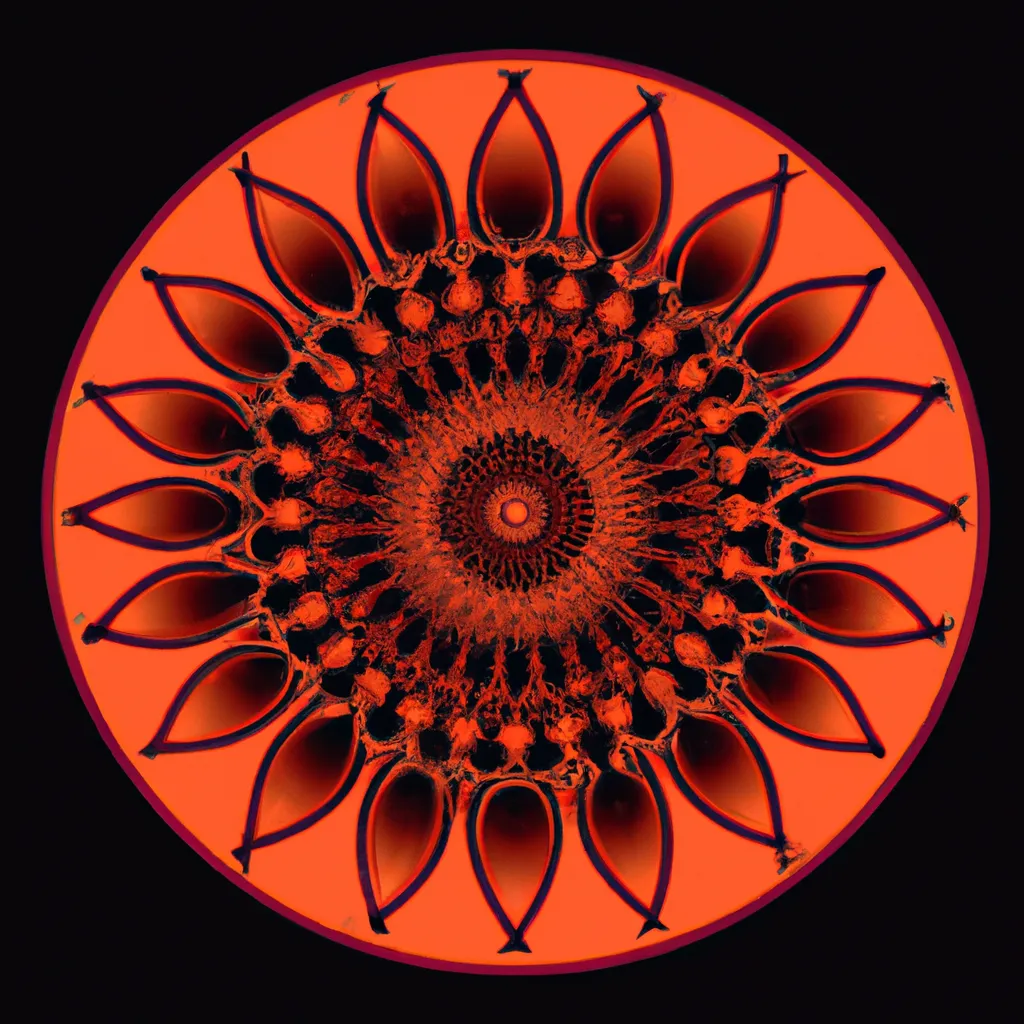 Imagem mandala para imprimir