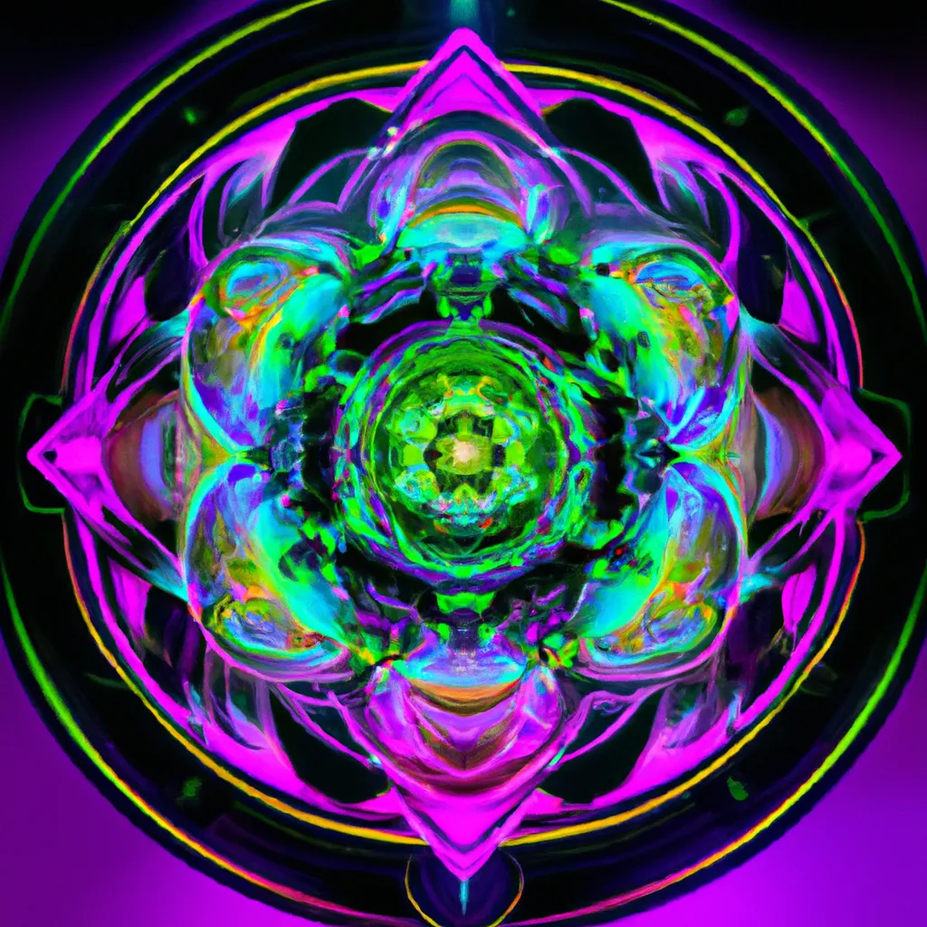Imagem mandala rave