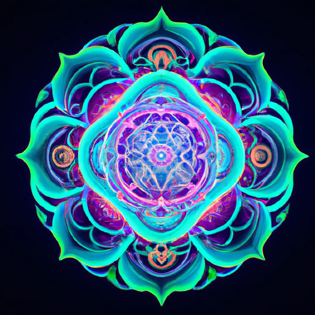 Imagem mandala redonda