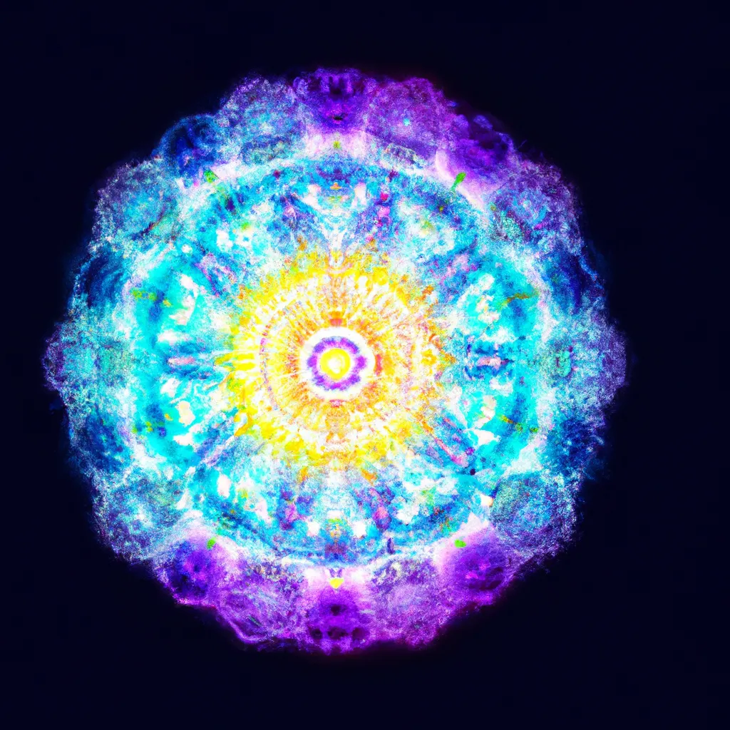Imagem mandala vazada