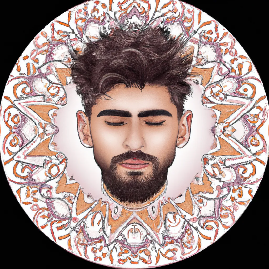 Imagem mandala zayn malik