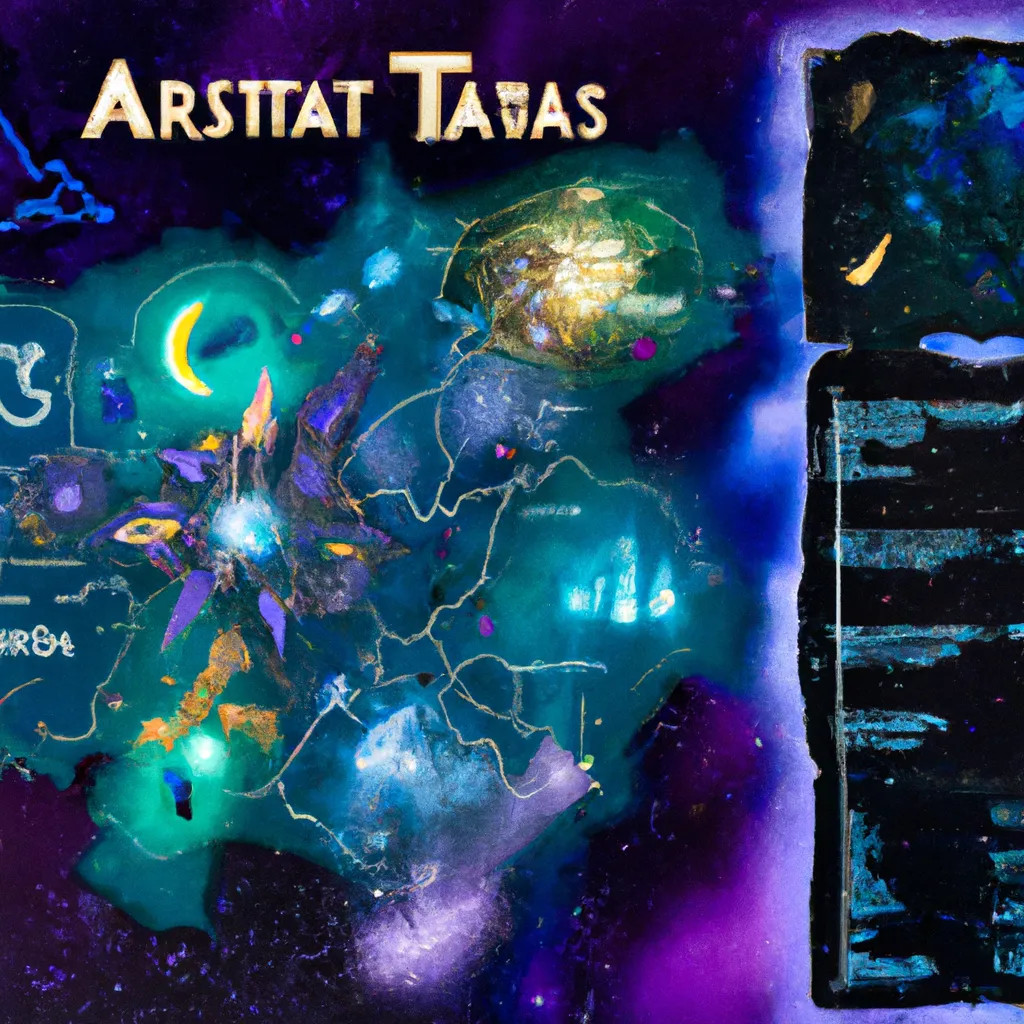Imagem mapa astral bts