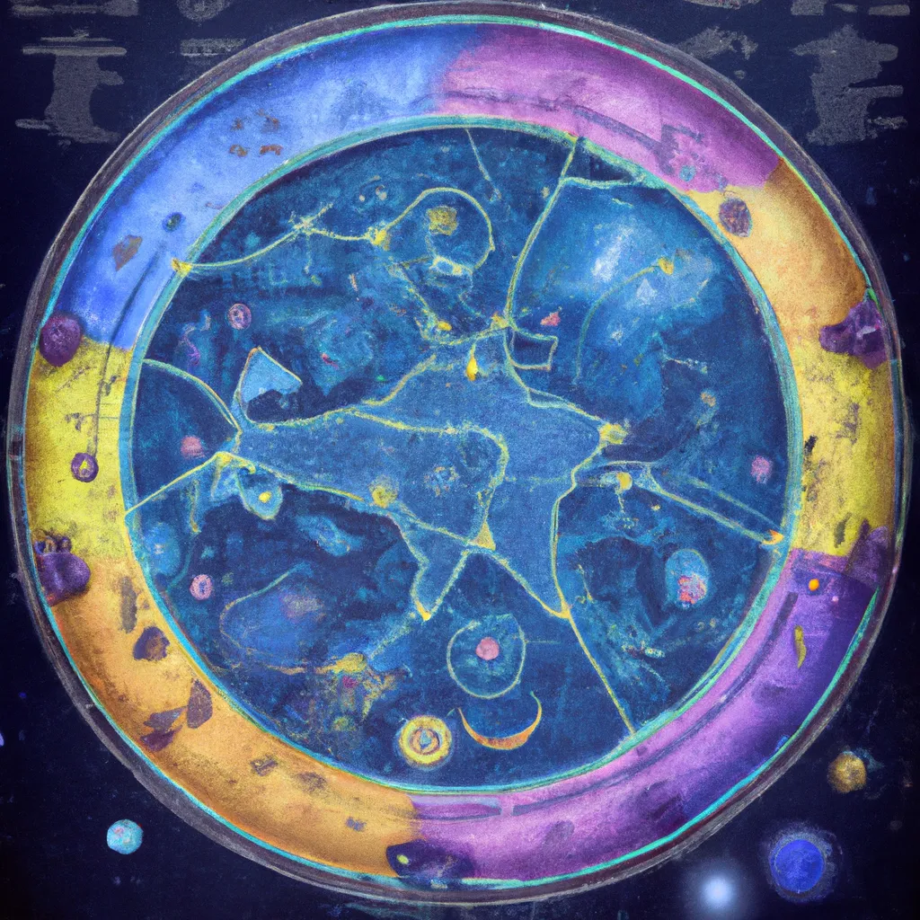 Imagem mapa astral horos