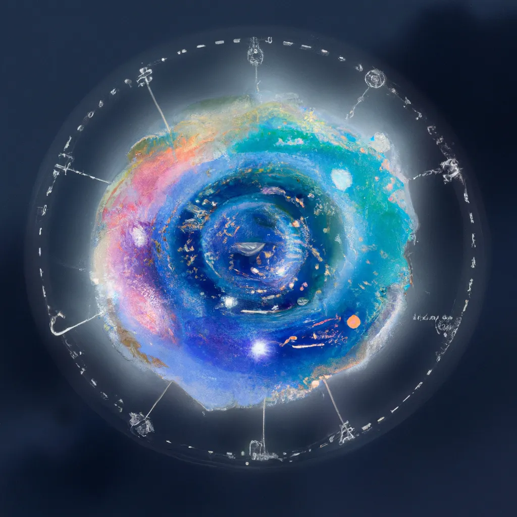Imagem mapa astral meio do ceu