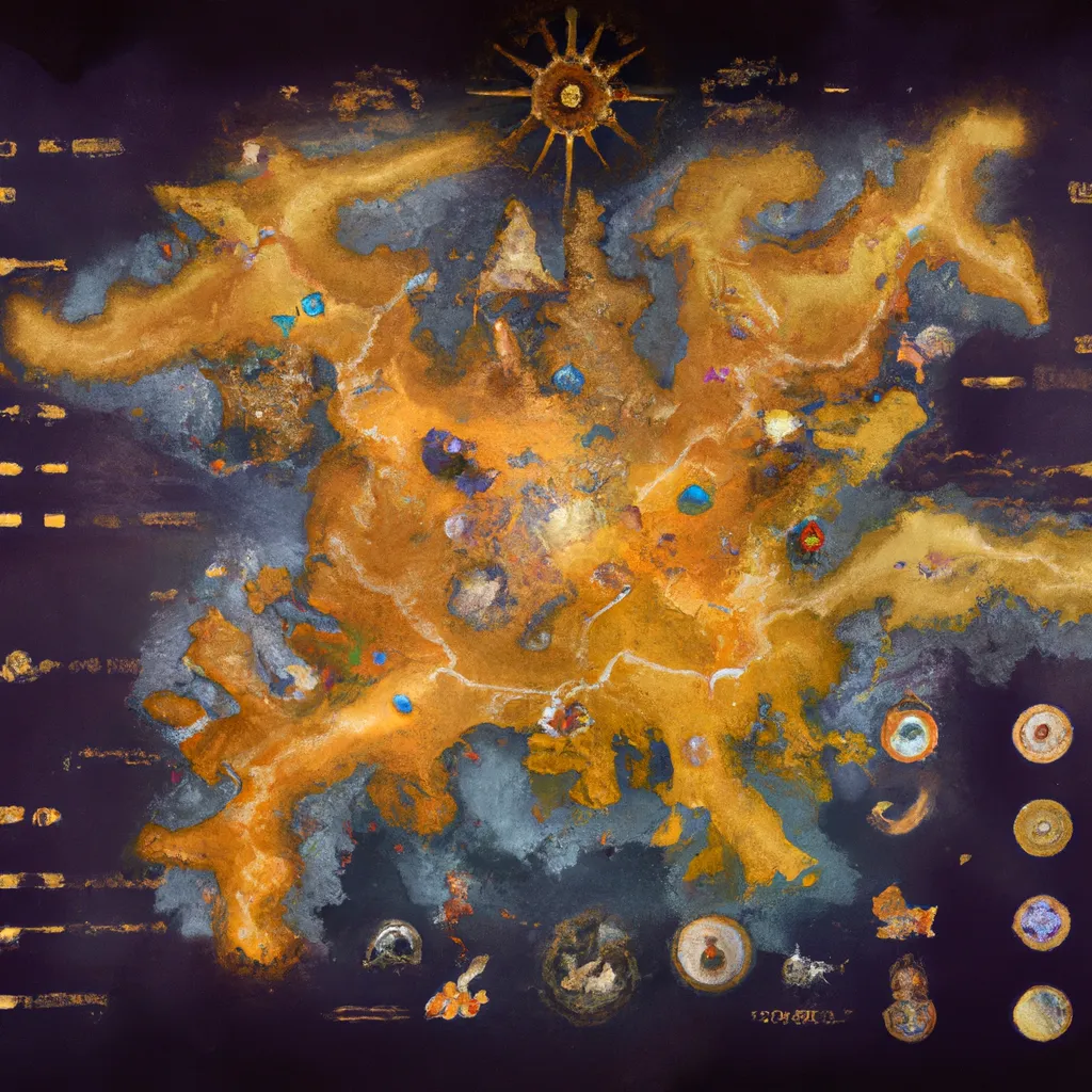 Imagem mapa astral natal
