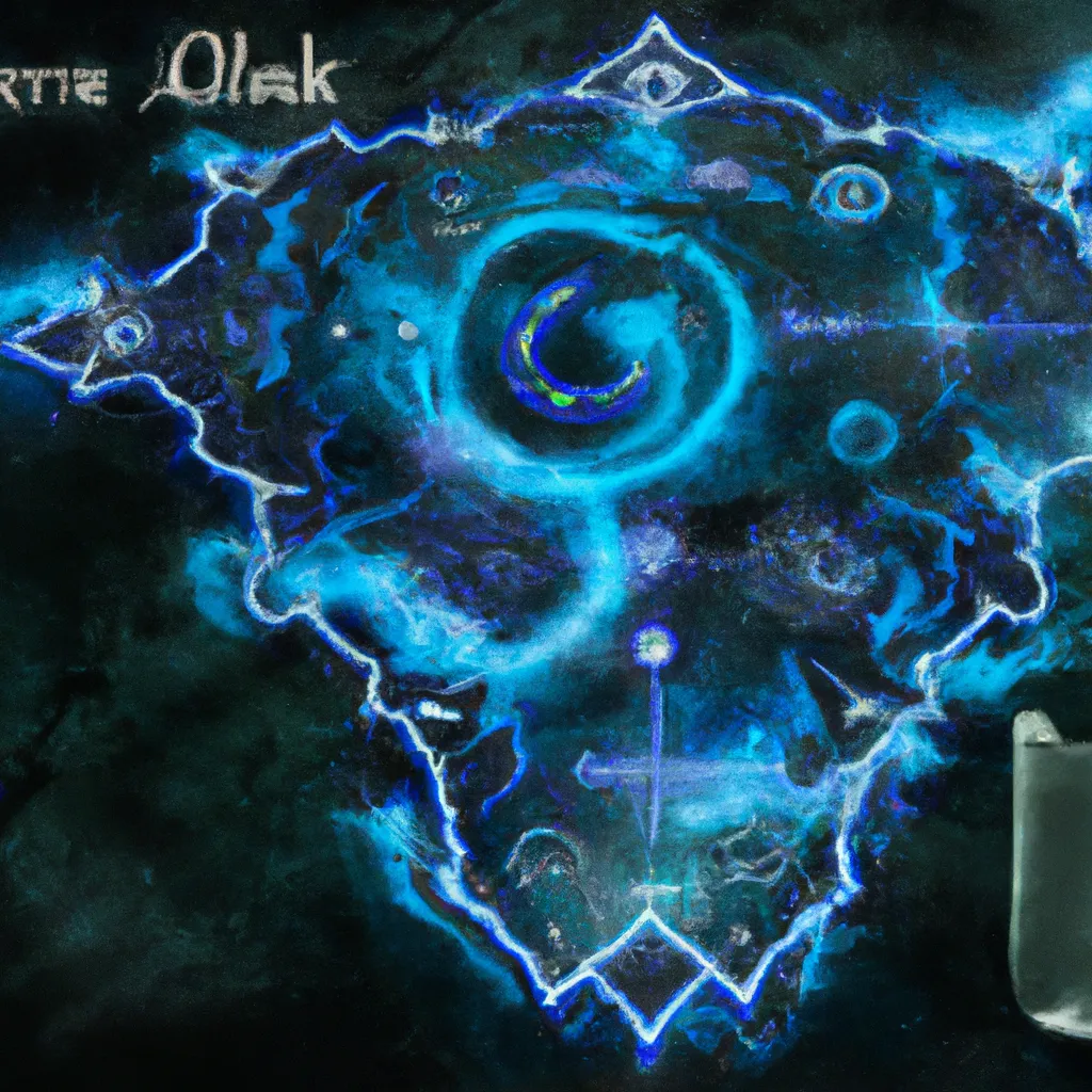 Imagem mapa astral oque