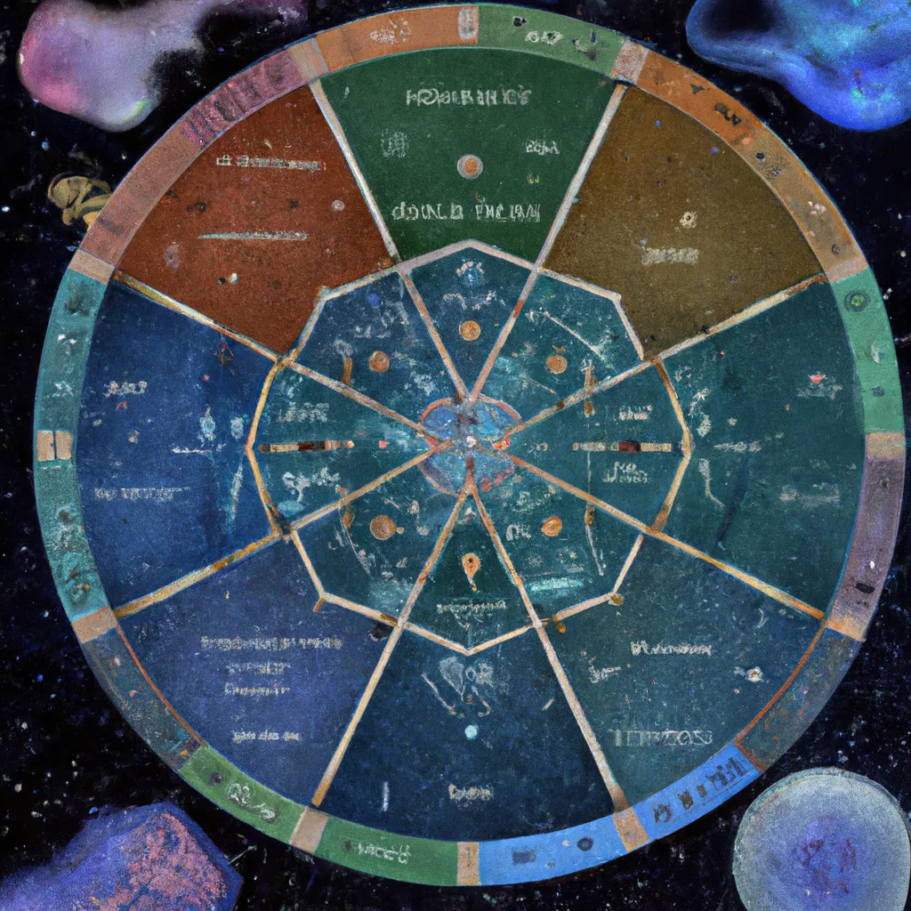 Imagem mapa astral sagitario