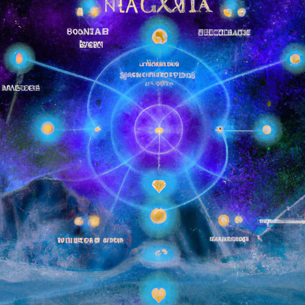Imagem mapa astral significado