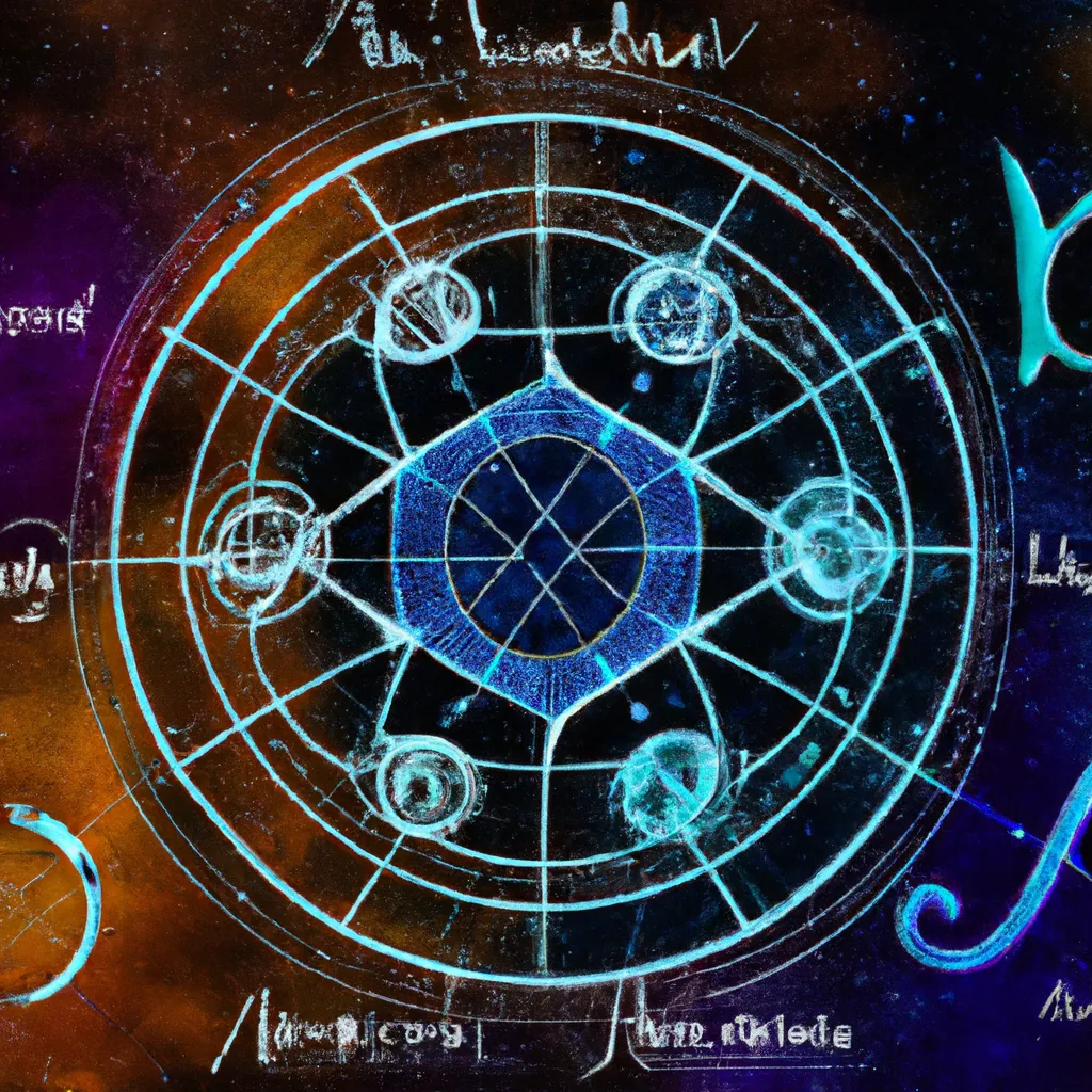 Imagem mapa astral urano em aquario