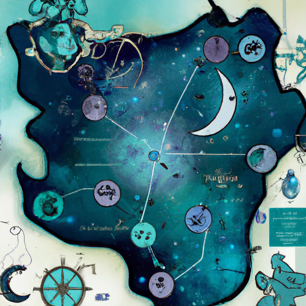 Imagem mapa astral urano em capricornio