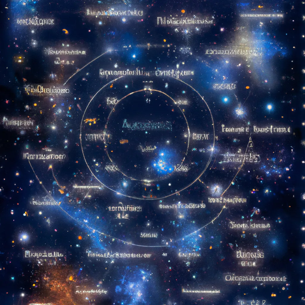 Imagem mapa astral zodiaco