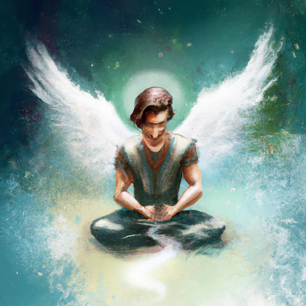Imagem meditacao arcanjo miguel