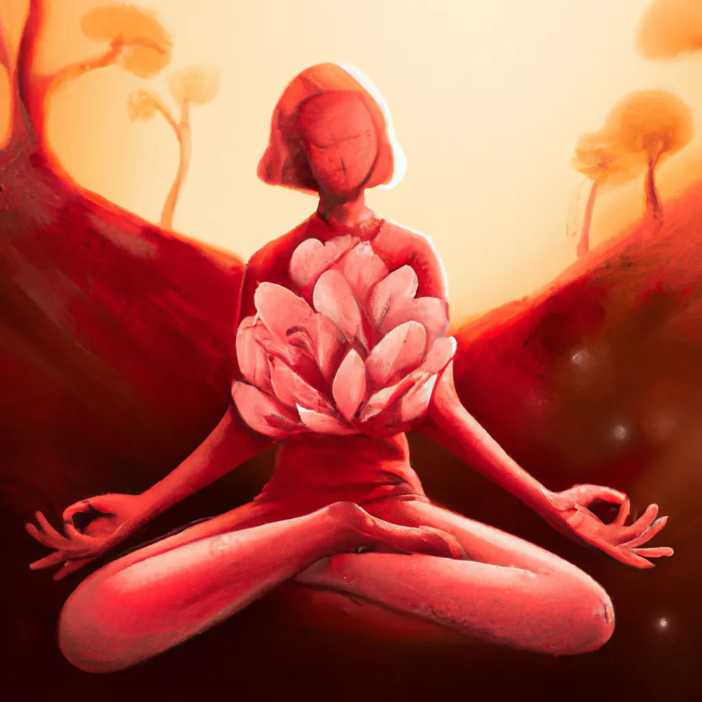 Imagem meditacao coral