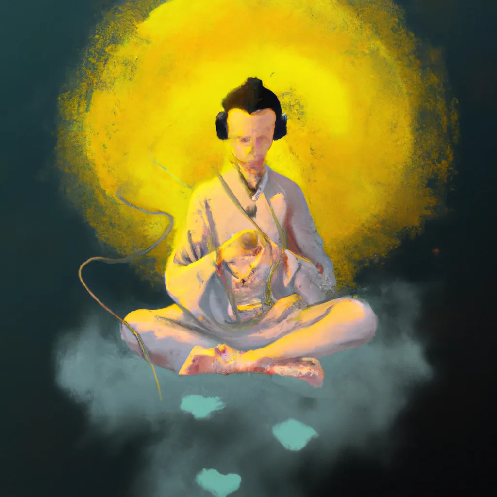 Imagem meditacao de cura
