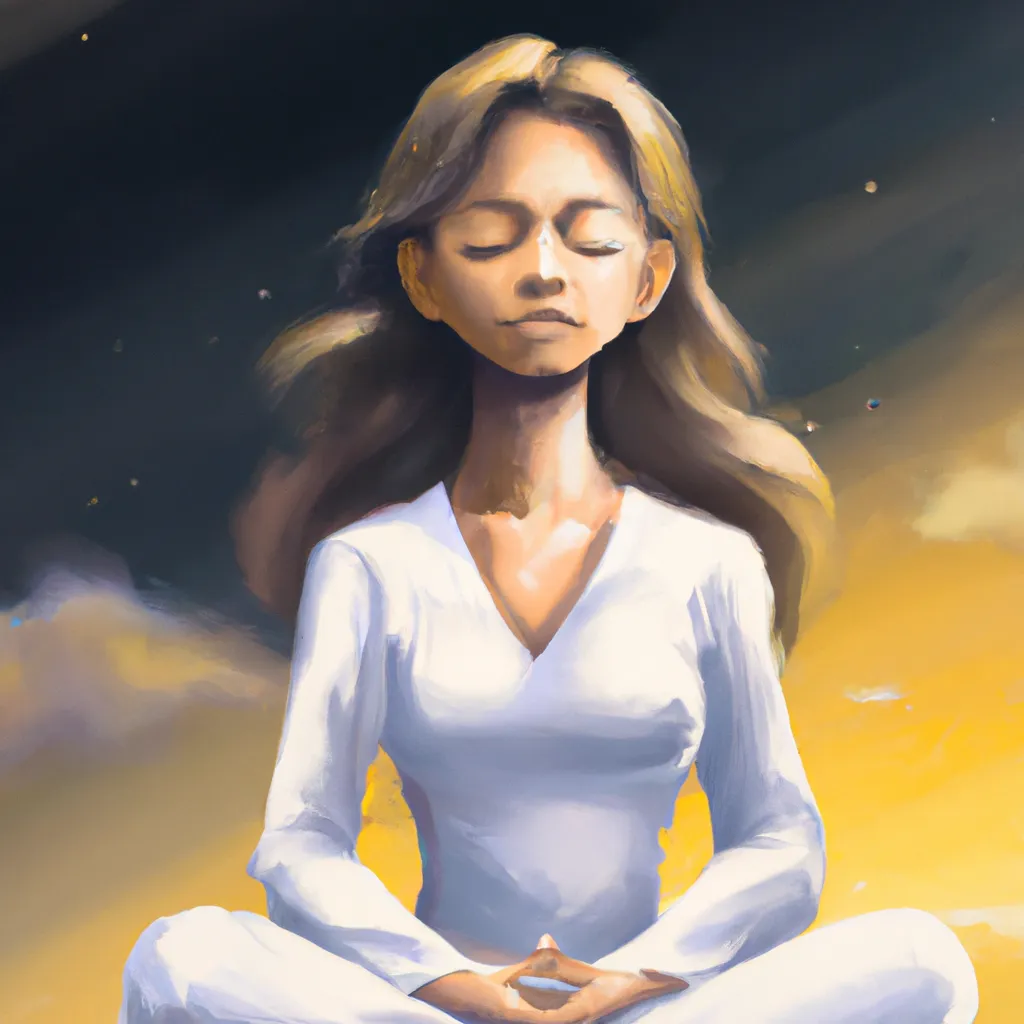 Imagem meditacao ellen white